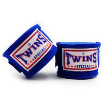 Load image into Gallery viewer, TWINS 2pcs/pack 5M length 5cm width Boxing Hand Wraps MMA Muay Thai Kick Boxing Handwraps for Training  Bandages F