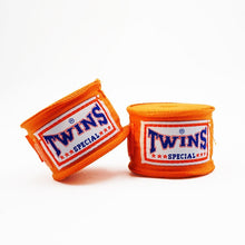 Load image into Gallery viewer, TWINS 2pcs/pack 5M length 5cm width Boxing Hand Wraps MMA Muay Thai Kick Boxing Handwraps for Training  Bandages F