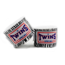 Load image into Gallery viewer, TWINS 2pcs/pack 5M length 5cm width Boxing Hand Wraps MMA Muay Thai Kick Boxing Handwraps for Training  Bandages F