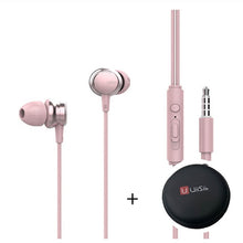 Load image into Gallery viewer, Uiisii headphones HM9 original Best Sellers noise reduction metal 3.5 mm plug stereo music game sports for iOS Huawei phones