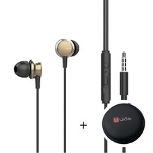 Load image into Gallery viewer, Uiisii headphones HM9 original Best Sellers noise reduction metal 3.5 mm plug stereo music game sports for iOS Huawei phones