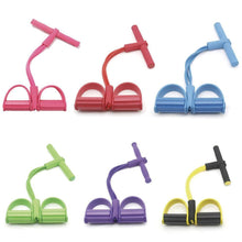 Load image into Gallery viewer, Multi-functional Adjustable Push-pull Rope 4-strand Sit-up Tensioner Fitness Accessories
