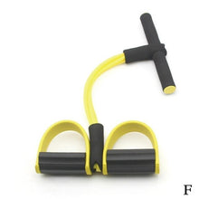 Load image into Gallery viewer, Multi-functional Adjustable Push-pull Rope 4-strand Sit-up Tensioner Fitness Accessories