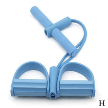 Load image into Gallery viewer, Multi-functional Adjustable Push-pull Rope 4-strand Sit-up Tensioner Fitness Accessories