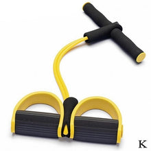Load image into Gallery viewer, Multi-functional Adjustable Push-pull Rope 4-strand Sit-up Tensioner Fitness Accessories