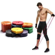 Load image into Gallery viewer, Training Fitness Resistance Bands Exercise Gym Strength Rubber Rope Pilates Sport Elastic Bands For Fitness Gum Workout Equipmen