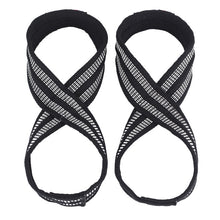 Load image into Gallery viewer, Figure 8 Fitness Straps Deadlift Lifting Weightlifting Grip Straps for Sports ZJ55