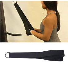 Load image into Gallery viewer, Tricep Rope Push Pull Down Cord Pull Down Laterals Biceps Muscle Training Fitness Bodybuilding Exercise Gym Workout Pull Rope