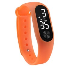 Load image into Gallery viewer, Fashion Men Women Casual Sports Bracelet Watches White LED Electronic Digital Candy Color Silicone Wrist Watch for Children Kids