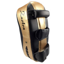 Load image into Gallery viewer, PU Leather Muay Thai Kick Boxing Taekwondo Sanda Martial Arts Training Pads Punch MMA Foot Target Pad