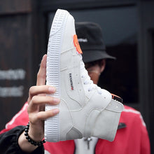 Load image into Gallery viewer, best sellers mens sneaker casual shoes oxfords fashion retro men leather shoes high-top 2018 new breathable lace-up non-slip