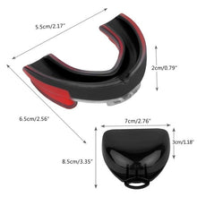 Load image into Gallery viewer, Adult Mouthguard Taekwondo Muay Thai MMA Teeth Protector Football Basketball Boxing Mouth Safety Mouth Guard Oral Teeth Protect