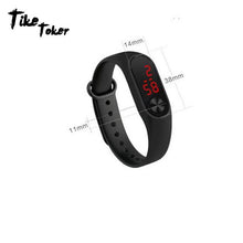Load image into Gallery viewer, Fashion Men Women Casual Sports Bracelet Watches White LED Electronic Digital Candy Color Silicone Wrist Watch for Children Kids