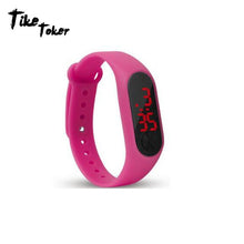 Load image into Gallery viewer, Fashion Men Women Casual Sports Bracelet Watches White LED Electronic Digital Candy Color Silicone Wrist Watch for Children Kids