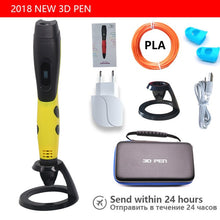 Load image into Gallery viewer, best sellers 3D PEN 3d printer pen usb 3D pen include 200m pal filament and 20 sheets pattern template and bad easy to carry