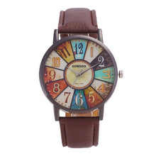 Load image into Gallery viewer, Creative And Unique Zegarki Damskie SONSDO Vintage Harajuku Graffiti  Clock Women's Watches Best Sellers Relojes Para  Mujer@50
